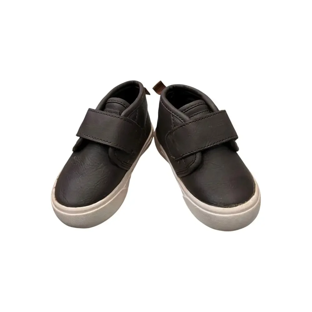 Levi’s Toddler Brown Hook & Loop High Top Sneakers US 5 EU 20